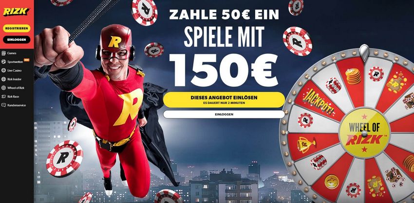 Anmeldelse av Rizk Casino