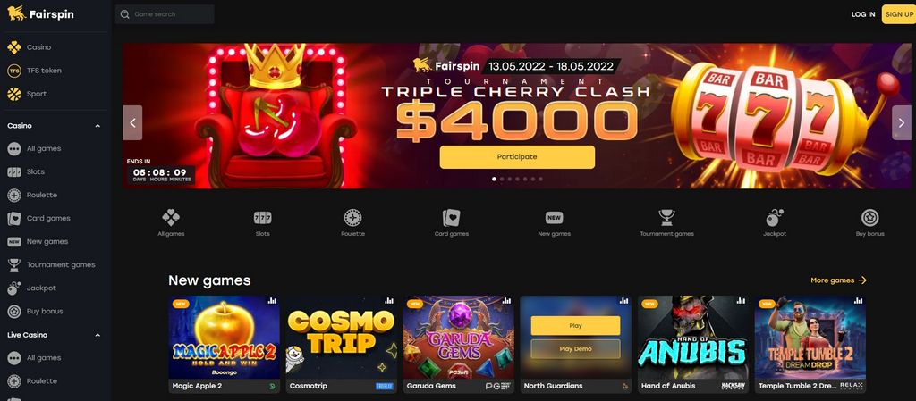 Reseña de Fairspin Casino (2026) | Calificaciones de jugadores y nuestro veredicto